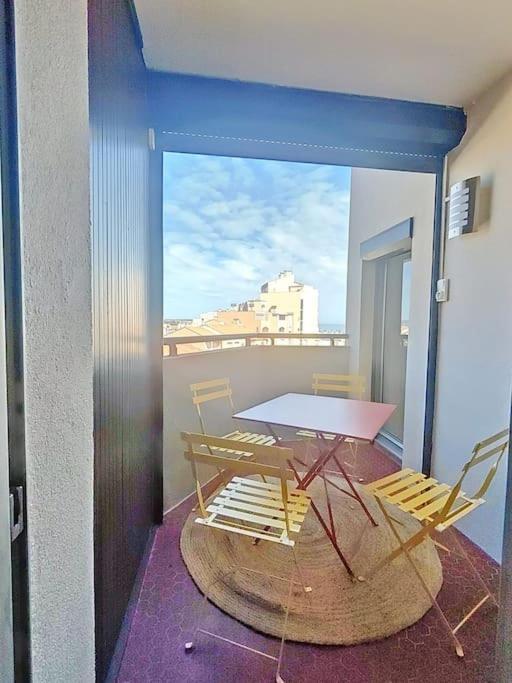 T2 Vue Mer Acces Direct Plage Ле Баркарес Экстерьер фото